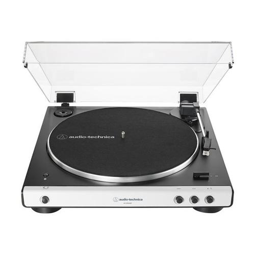 Audio-Technica AT-LP60XBT - Platine - noir, blanc