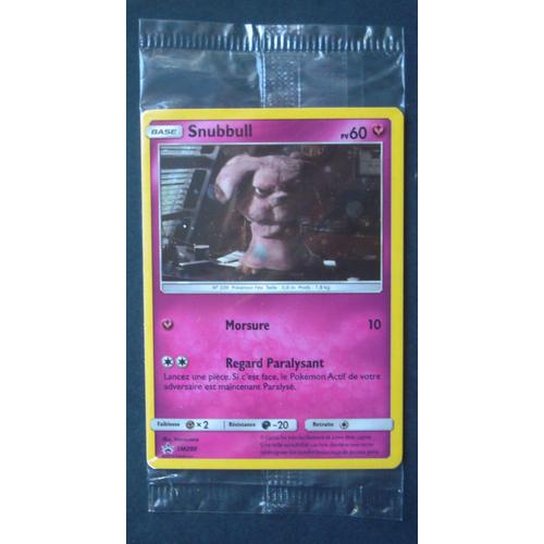 Snubbull Holo - Sm200 - Promo Détective Pikachu