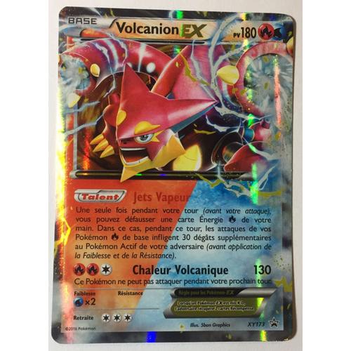 Carte Pokemon Volcanion Ex Xy173