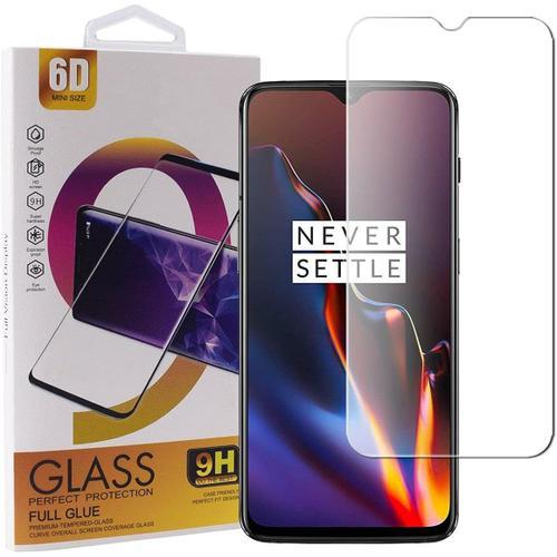 Lot De 12 Films De Protection D'écran En Verre Pour Téléphones Portables Oneplus 6t / Oneplus 7 Avec Film En Verre Trempé De Dureté 9h, Film De Protection Transparent Trempé Hd Anti-Rayures