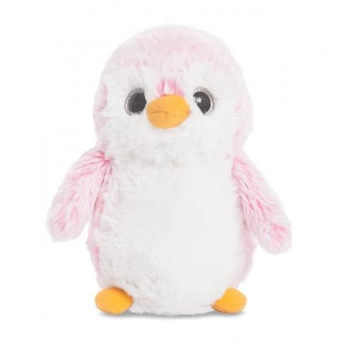 Peluche Pompom Le Pingouin Rose 15cm