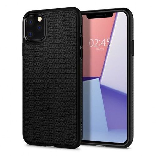 Coque Spigen Liquid Air Noir Pour Iphone 11 Pro Max