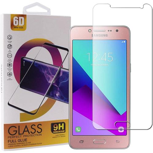 Lot De 12 Films De Protection D'écran En Verre Pour Téléphone Portable Samsung Galaxy Grand Prime Plus G532f Avec Film En Verre Trempé De Dureté 9h, Film De Protection Transparent Trempé Hd Anti-Rayures