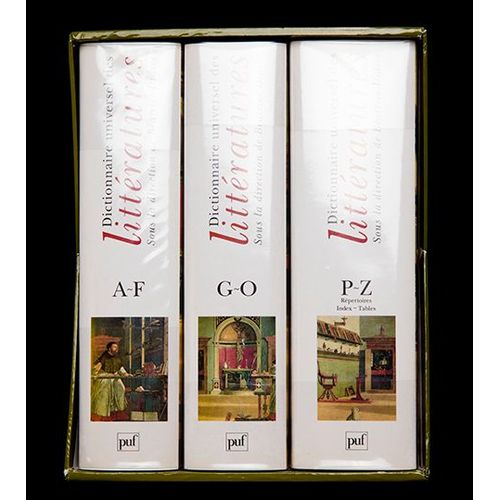 Dictionnaire Universel Des Littératures / 3 Vols