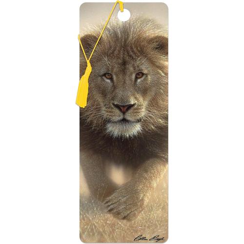 Multicolore Multicolore Marque-Page - Course Du Lion De Deluxebase. Marque Page Lion Avec Illustrations 3d Lenticulaires Sous Licence De