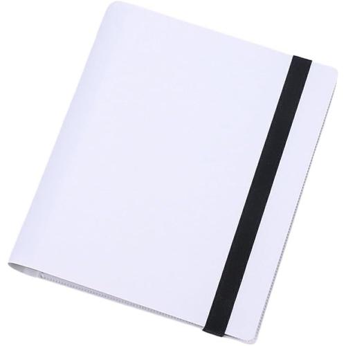 Blanc Blanc Memory Keeper - Album Durable Pour Des Moments Précieux Affichage élégant PVC Carte Postale Album Photo Album Pour La