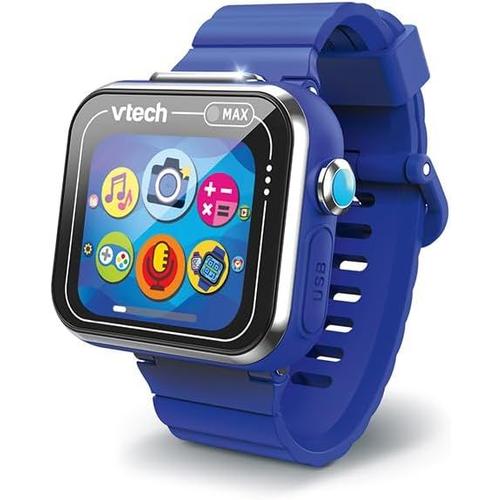 Bleu - Kidizoom Smartwatch Max Bleue, Montre Digitale Enfant, Photo, Selfie, Vidéo, Écran Tactile Horizontal, Jouet High-Tech,