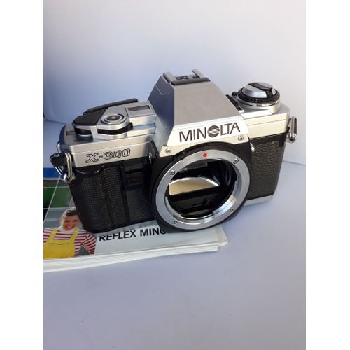 Minolta X-300 boîtier chromé