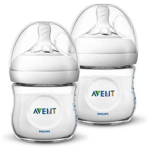 Lot De 2 Biberons Natural 125 Ml - Philips Avent