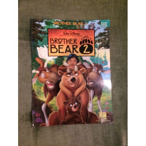 Frère Des Ours 2 Brother Bear Partition Piano Chant Accords Ed. Hal Léonard