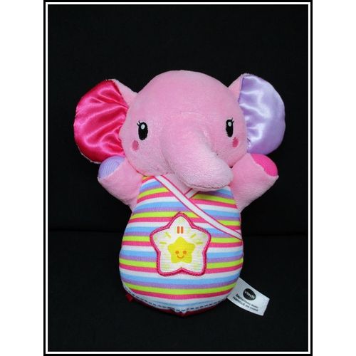 Doudou Peluche Musicale Elephanteau Dodo Rose - Vtech