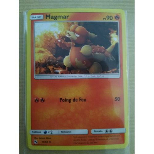 Carte Pokémon Française 10 /68 Magmar Destinées Occultes