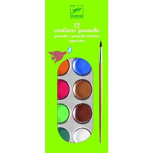 12 Pastilles Gouache - Classique