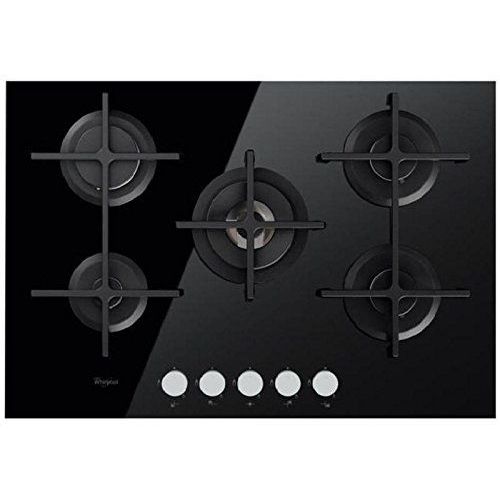 Whirlpool GOA7523/NB - Plaque Gaz 5 foyers - 73 cm
