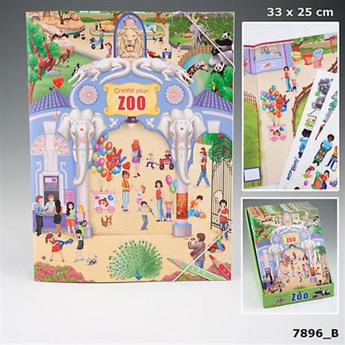 Album De Coloriage Ma Visite Au Zoo