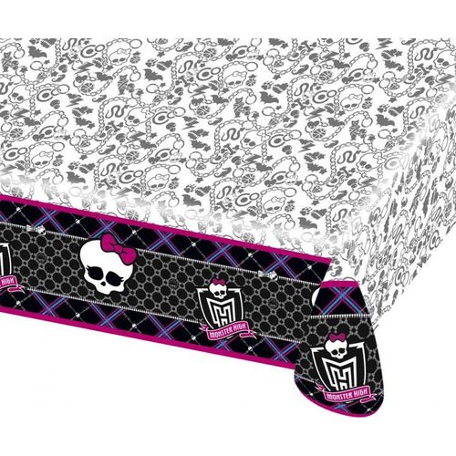 Nappe Plastique Monster High Taille Unique