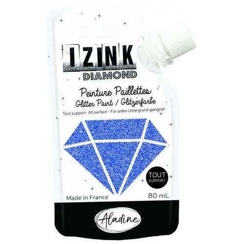 Peinture Izink Diamond Bleu 80ml