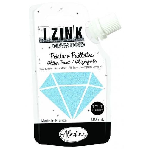 Peinture Izink Diamond Bleu Ciel 80 Ml
