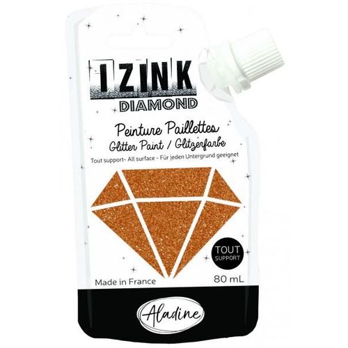Peinture Izink Diamond Cuivre 80 Ml