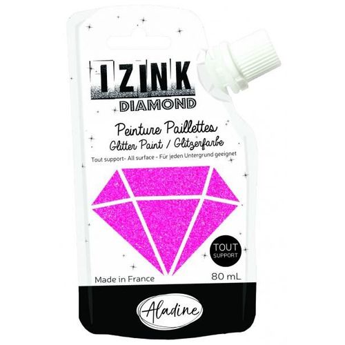 Peinture Izink Diamond Fuchsia 80ml