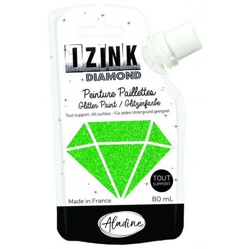 Peinture Izink Diamond Vert Fonce 80ml