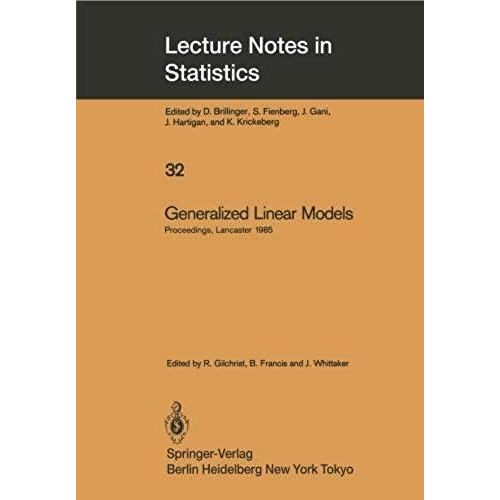 Generalized Linear Models