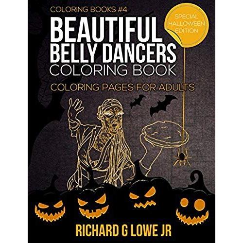 Beautiful Belly Dancers Coloring Book