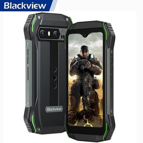 Blackview N6000 SE Téléphone Portable Incassable 4,3" QHD+ Android 13 12Go+128Go 13MP+8MP 3700mAh NFC,Dual SIM,Face ID - Vert