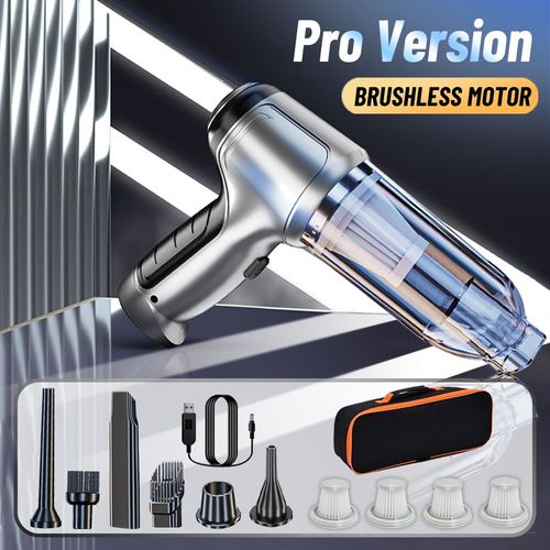 Mise à jour du sac PRO4hapa - Aspirateur de voiture sans fil, Robot automatique, Machine de livres, Accessoires automobiles, Outils iss électroménagers, Aspirateurs de bain