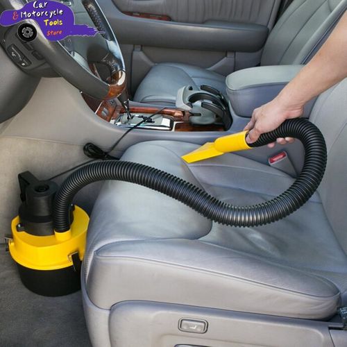 Aspirateur De Voiture Portable 12v, Humide Et Sec, Double Usage, Super Aspiration