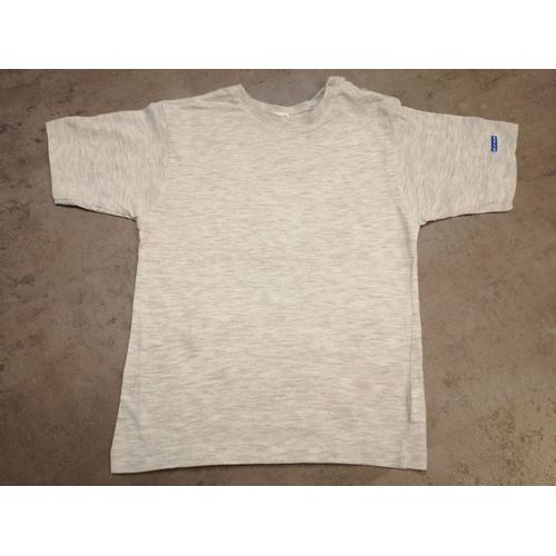 T-Shirt Gris Chiné Clair Taille 4 Ans Mixte Décathlon