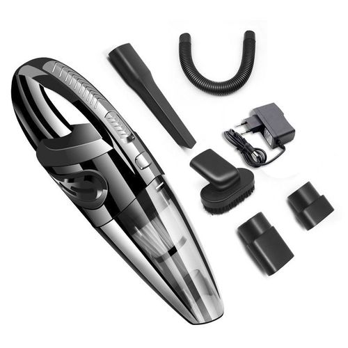 Norme UE Noir - Aspirateur de voiture Sans Fil Portable de Poche Voiture Aspirateur pour voiture Aspirateur À Main Voiture Aspirateurs USB