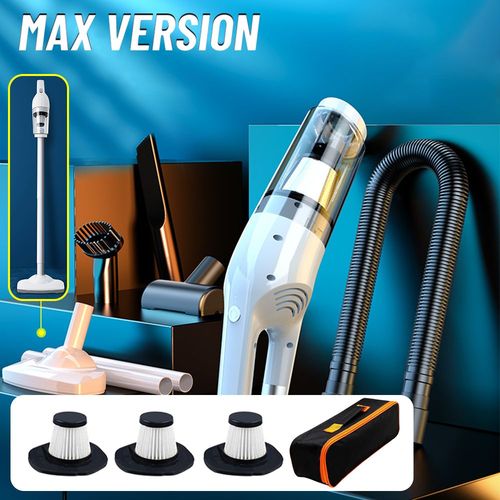 MAX Blanc 3hapa 1sac - Aspirateur de voiture sans fil, Machine de bain portable, Robot automatique, Accessoires électriques de voiture, Appareils électroménagers, Livres, Déterminer