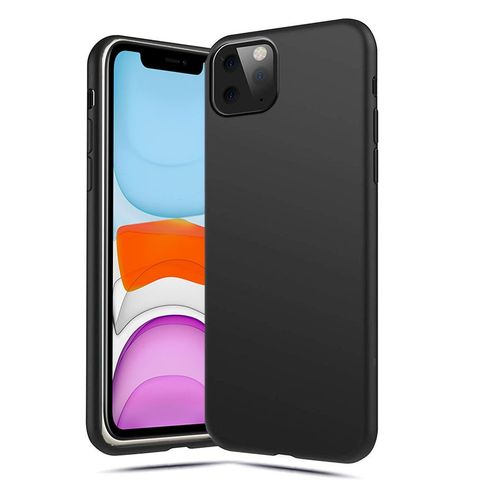Coque Apple Iphone 11 6,1 Pouces Souple Noire Flexible En Gel Tpu Silicone Invisible Antichoc Nouvel Iphone 11 6.1 2019 - Accessoires Pochette Case