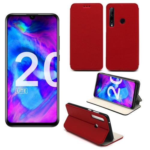 Housse Apple Iphone 11 Pro 5,8 Pouces Rouge - Etui Coque Iphone 11 Pro 5.8 Pouces Protection Antichoc À Rabat Smartphone 2019 - Accessoires Pochette Case