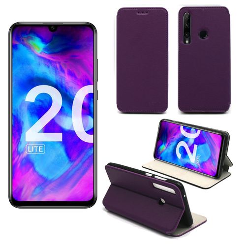 Housse Apple Iphone 11 Pro 5,8 Pouces Violette - Etui Coque Iphone 11 Pro 5.8 Pouces Protection Antichoc À Rabat Smartphone 2019 - Accessoires Pochette Case