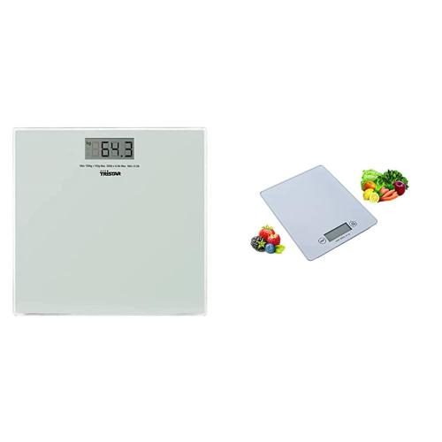 + Balance De Cuisine - Wg-2419 - Pèse-Personnes - Capacité Maximale 150 Kg - Précision 100 G & Ohmex Ohm-Bal-7001ktc - Balance De Cuisine Tactile - Mesure De Haute Précision - Capacité Max 5 Kg -