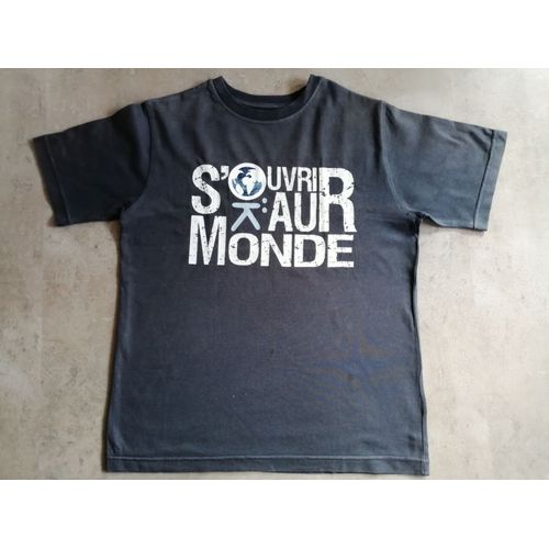 T-Shirt Okaïdi Bleu Marine Taille 12 Ans