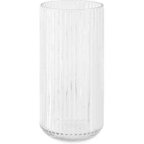 Style 6 Style 6 Vase Transparent cylindrique - Vase décoratif en Verre 11,5 x 25 cm pour Fleurs fraîches Fleurs séchées - Vase Haut