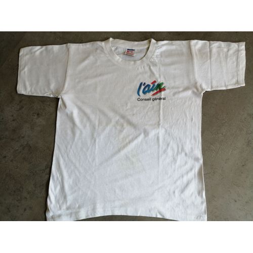 T-Shirt Taille 9/11 Ans Conseil Général Ain
