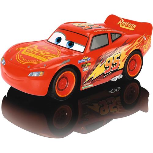 Rouge - Pixar - Cars 3 - Voiture Radio Commandée Flash Mcqueen - 14cm - Dès 4 Ans - 203081000