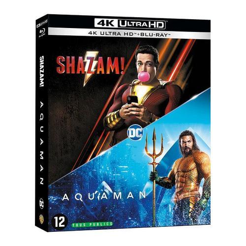 Aquaman + Shazam! - 4k Ultra Hd + Blu-Ray