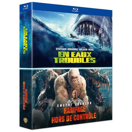 En Eaux Troubles + Rampage - Hors De Contrôle - Pack - Blu-Ray