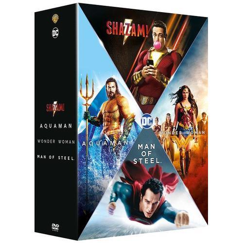 Origin Stories - Man Of Steel + Wonder Woman + Aquaman + Shazam! - Pack