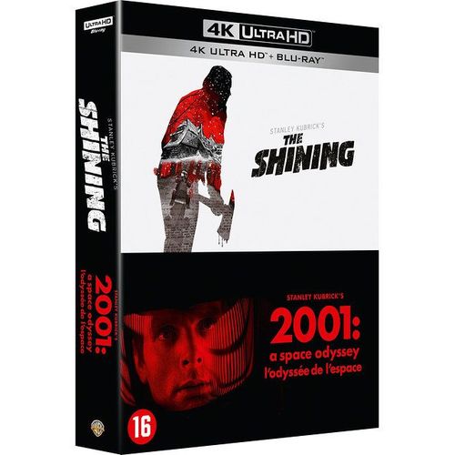 2001, L'odyssée De L'espace + Shining - 4k Ultra Hd + Blu-Ray