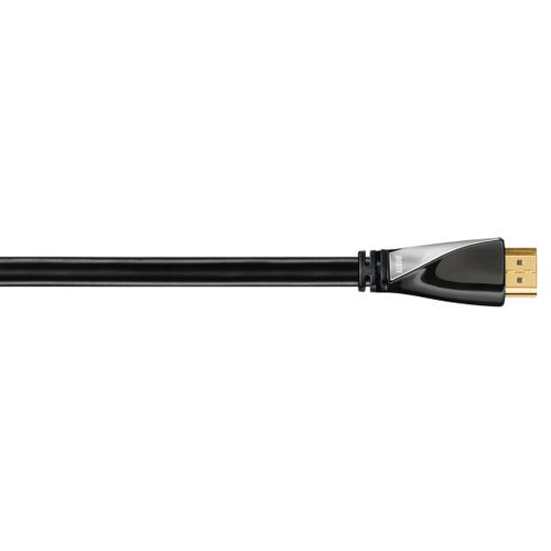 Câble HDMI? grande vitesse, fiche - fiche, filtre, doré, Ethernet, 2 m