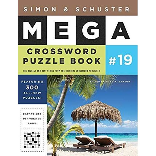 Simon & Schuster Mega Crossword Puzzle Book #19