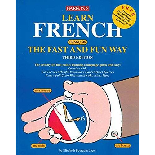 Barrons French Fast And Fun Way (Beginners) - Book+4 Cds
