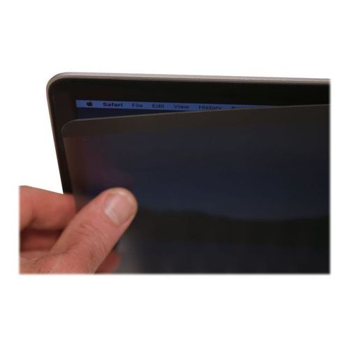 V7 - Filtre de confidentialité pour ordinateur portable - amovible - magnétique - largeur 15,4 pouces - noir