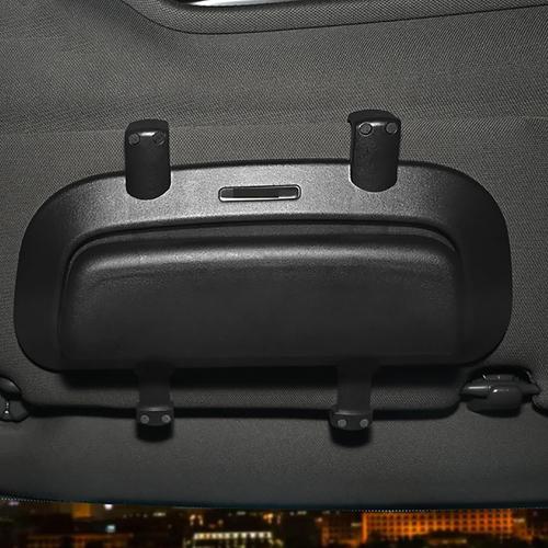 A/Black Porte Lunettes Pare Soleil Voiture Pour Citroen C4 Picasso 2007-2013, Support Étuis À Lunettes De Soleil Boîte Organiseur Boîte Rangement Abs Arrimage Et Rangement Accessoires